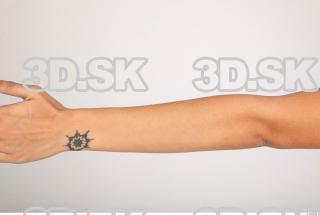 Forearm texture of Darina 0001